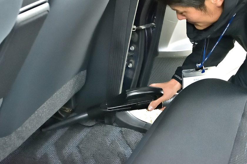 室内の徹底清掃