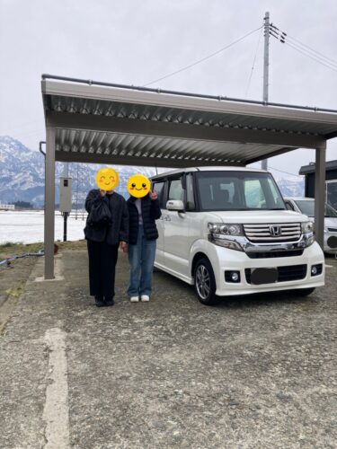 W様　N-BOXカスタムご納車